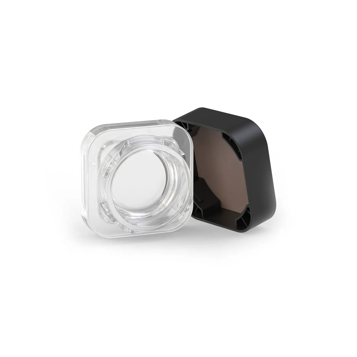 9ml Child Resistant Square Glass Concentrate Jar Rougar