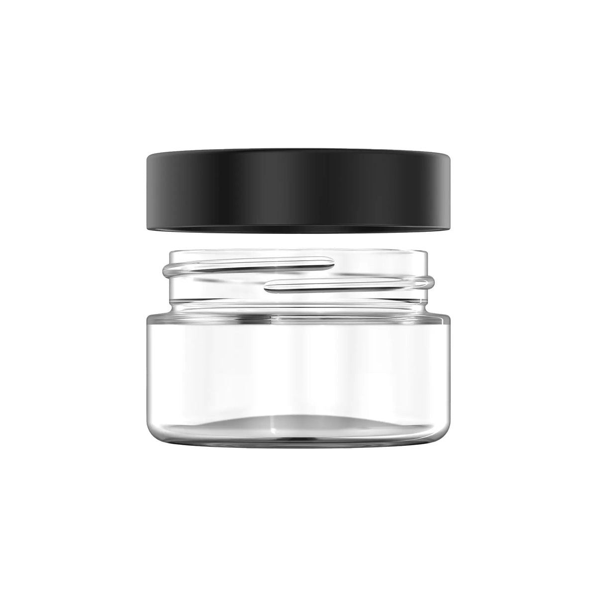 1oz Child Resistant Glass Jar Rougar