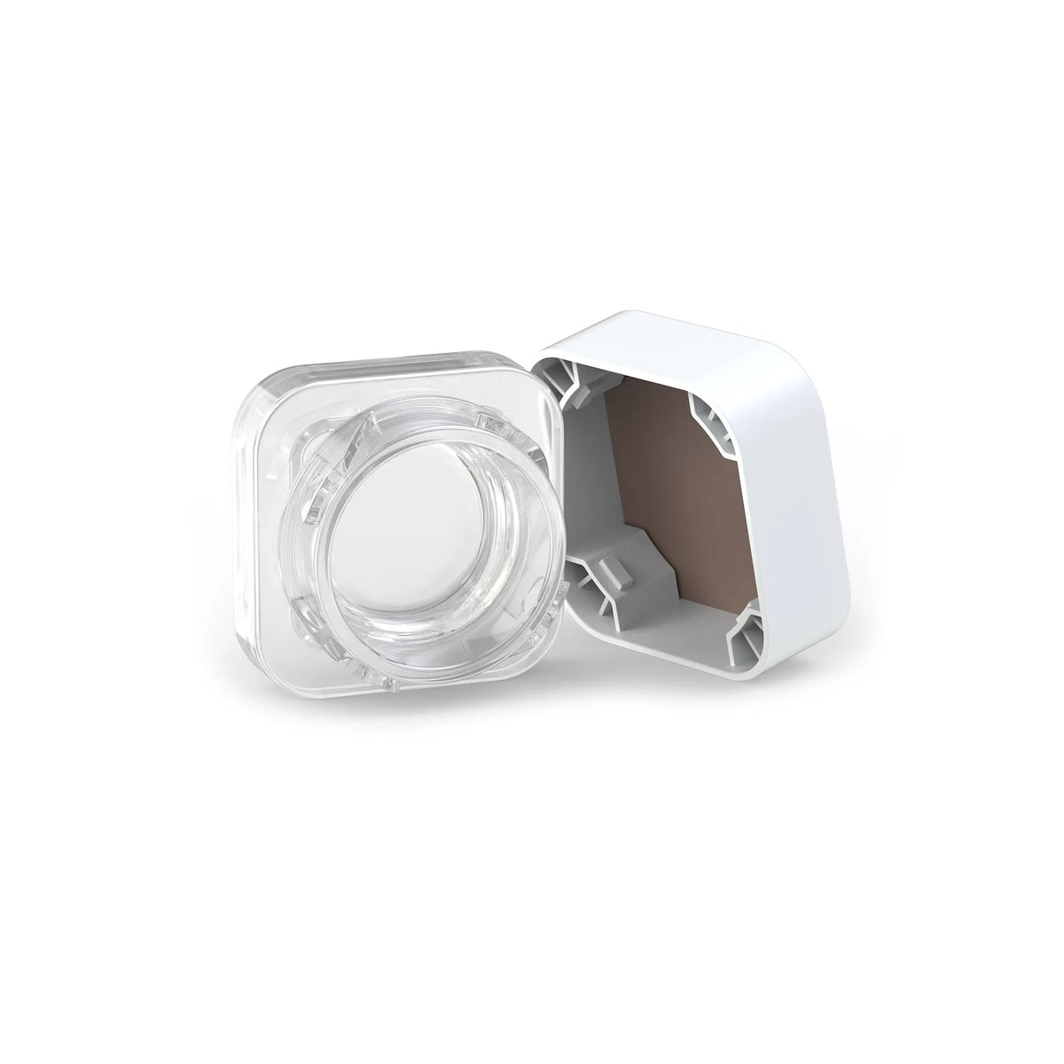 5ml Child Resistant Square Glass Concentrate Jar Rougar