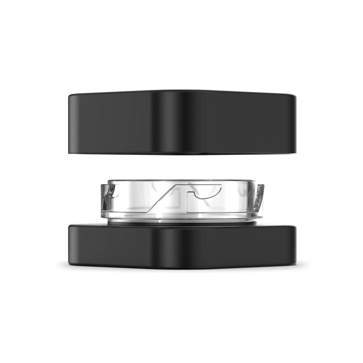 9ml Child Resistant Square Glass Concentrate Jar Rougar