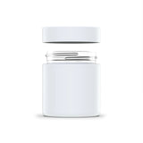3oz Child Resistant Glass Jar + Pressure Seal Rougar