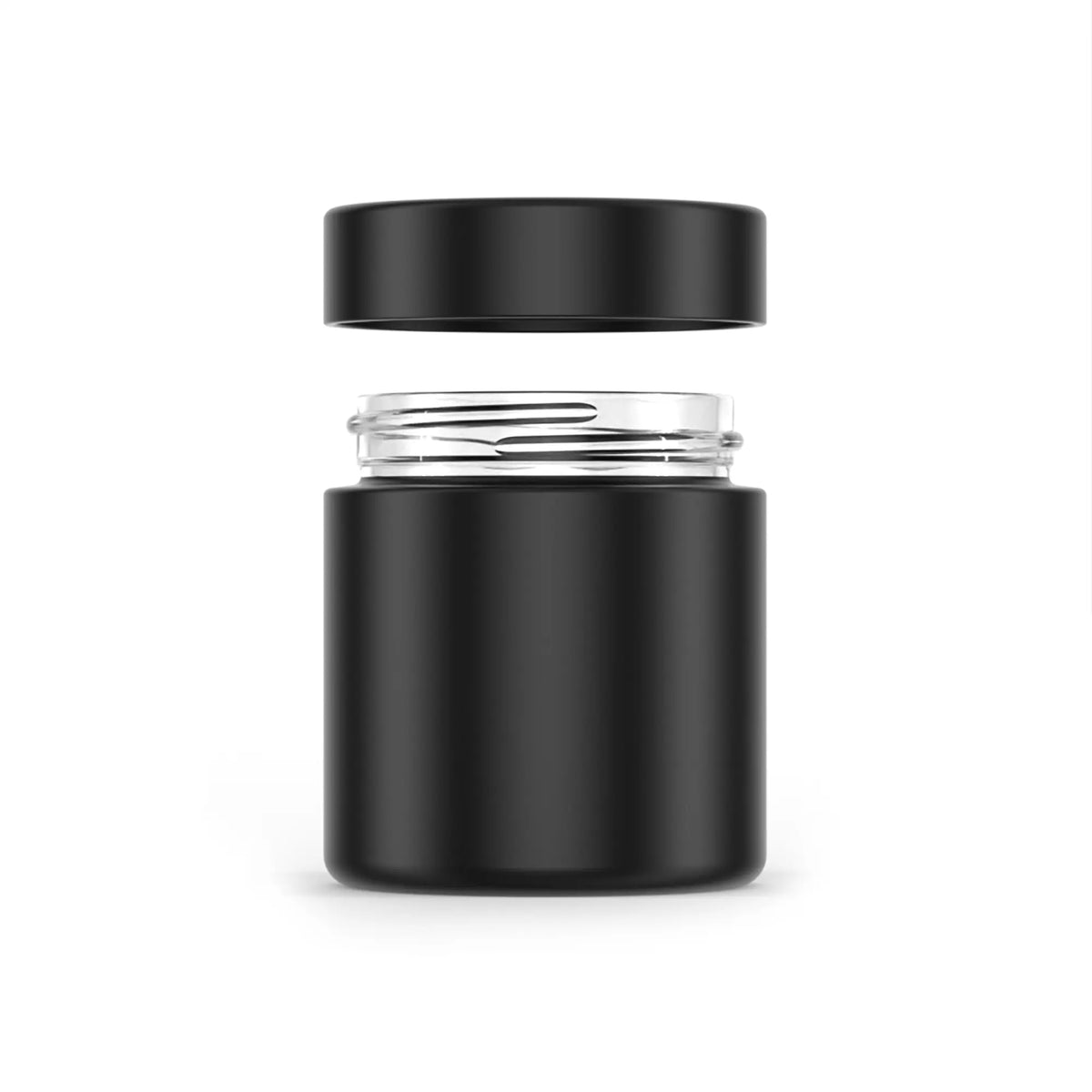 3oz Child Resistant Glass Jar + Pressure Seal Rougar