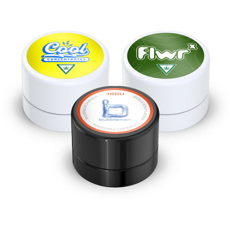 Custom Pre-Labeled 5ml Child-Resistant Glass Jar