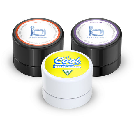 Custom Pre-Labeled 5ml Child-Resistant Glass Jar