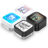 Custom Pre-Labeled 9ml Child Resistant Square Glass Jar