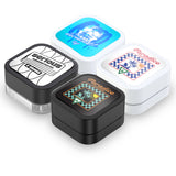 Custom Pre-Labeled 9ml Child Resistant Square Glass Jar