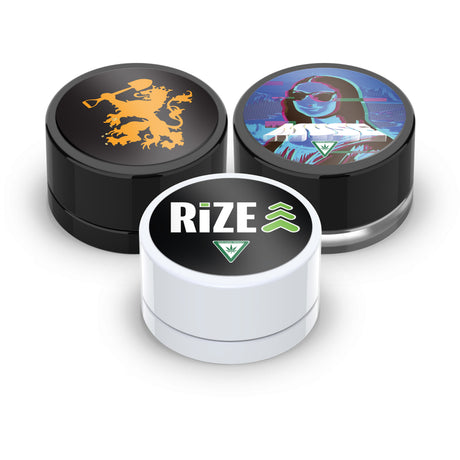 Custom Pre-Labeled 9ml Child-Resistant Glass Jar